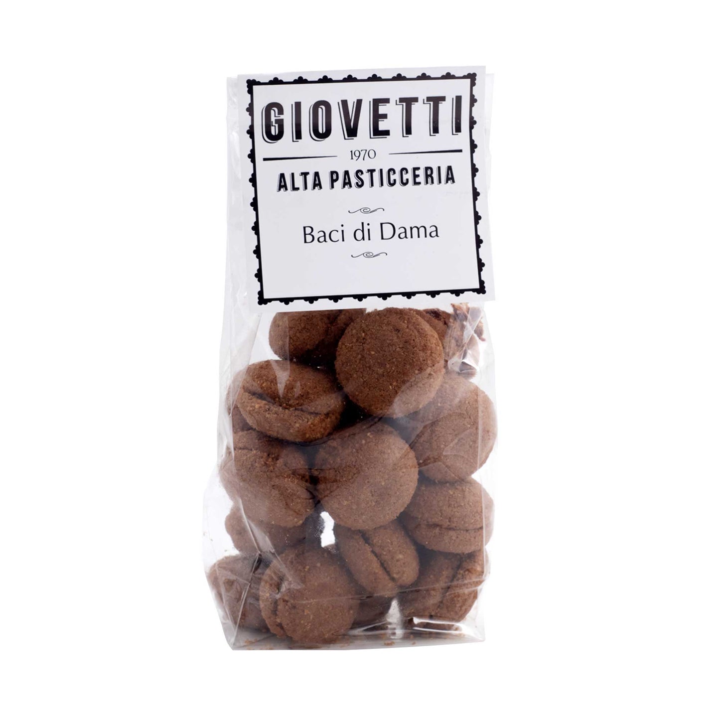 Baci di Dama al cacao - Giovetti.it - Shop online