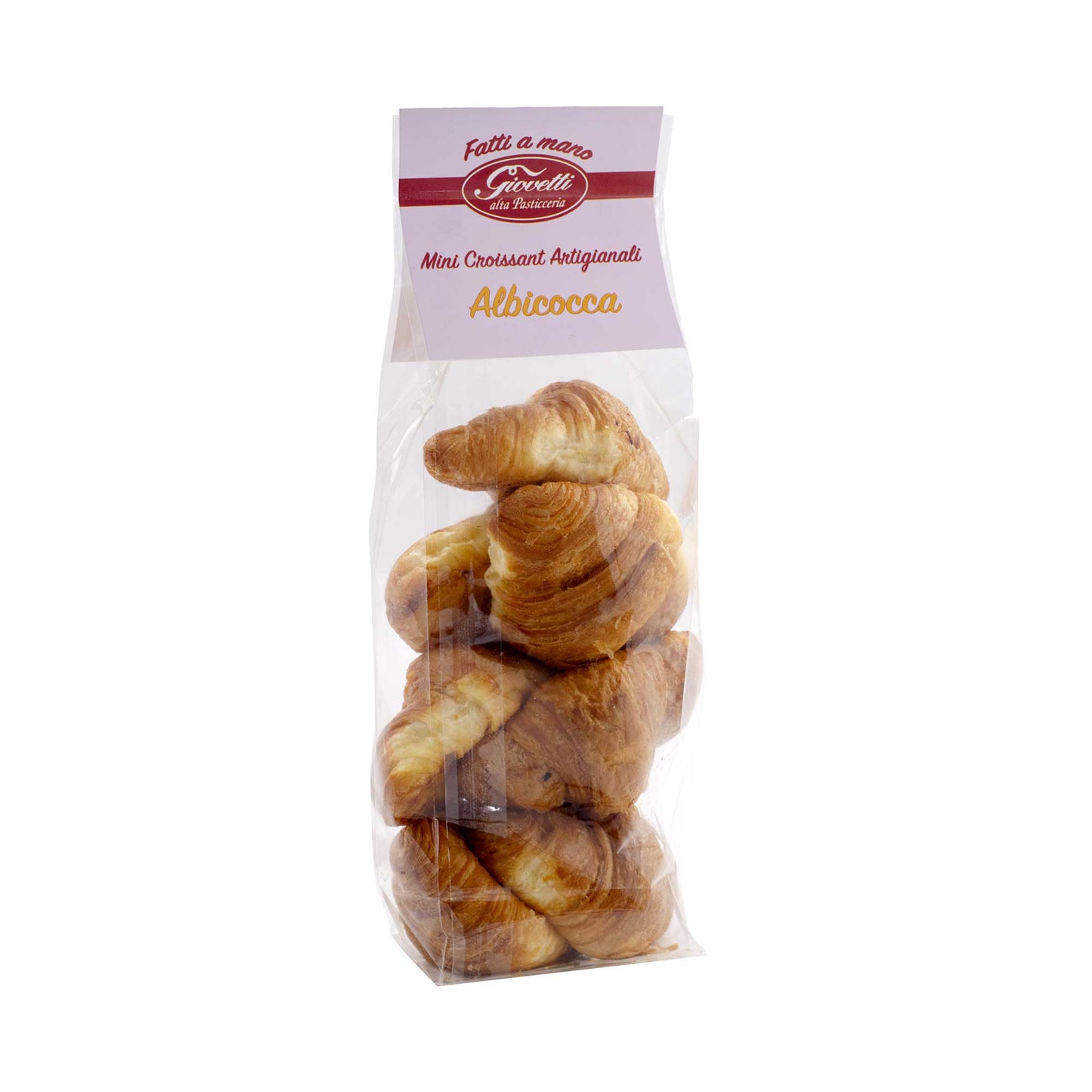 Mini croissant all'albicocca - Giovetti.it - Shop online