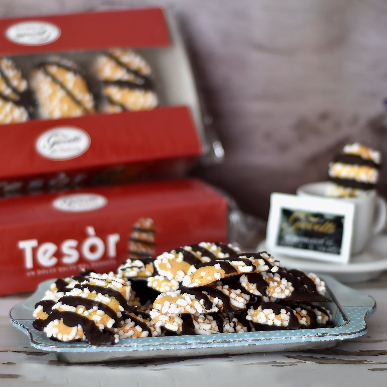 Tesòr - Biscotti Artigianali con Granella di Zucchero e Cioccolato - Giovetti.it - Shop online