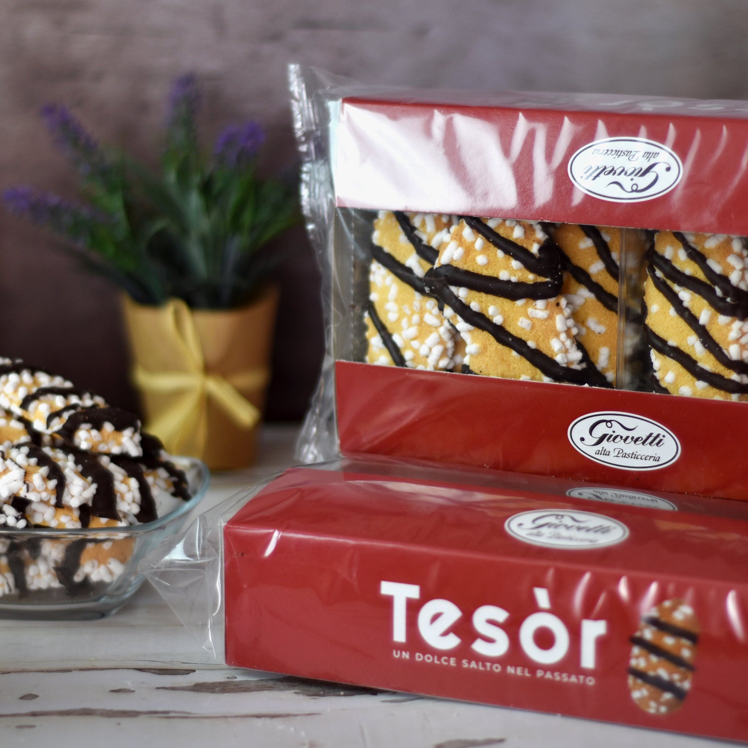 Tesòr - Biscotti Artigianali con Granella di Zucchero e Cioccolato - Giovetti.it - Shop online 
