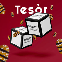 Carica l&#39;immagine nel visualizzatore di Gallery, Tesòr - Family BOX 400gr - Biscotti Artigianali al Cioccolato con Granella di Zucchero - Giovetti 
