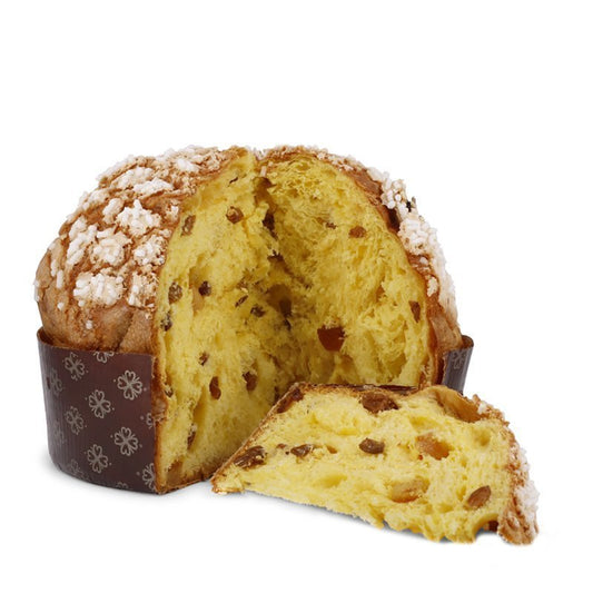 Panettone classico mandorlato - Giovetti - Alta Pasticceria